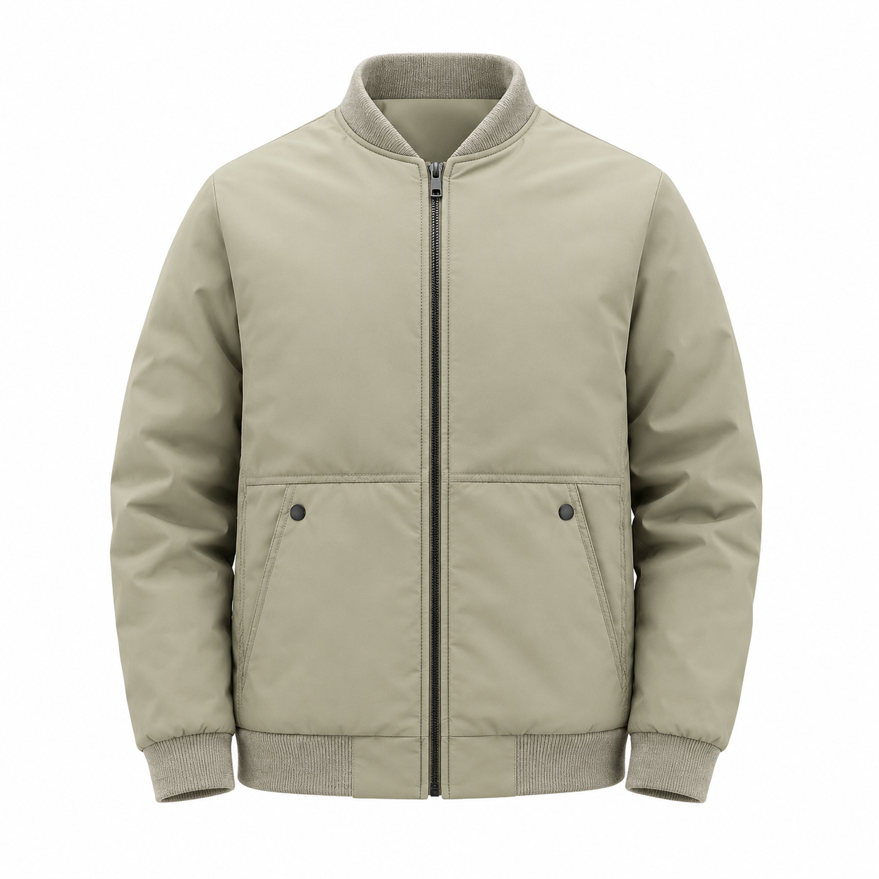Obsidian Men's Padded Bomber Jacket