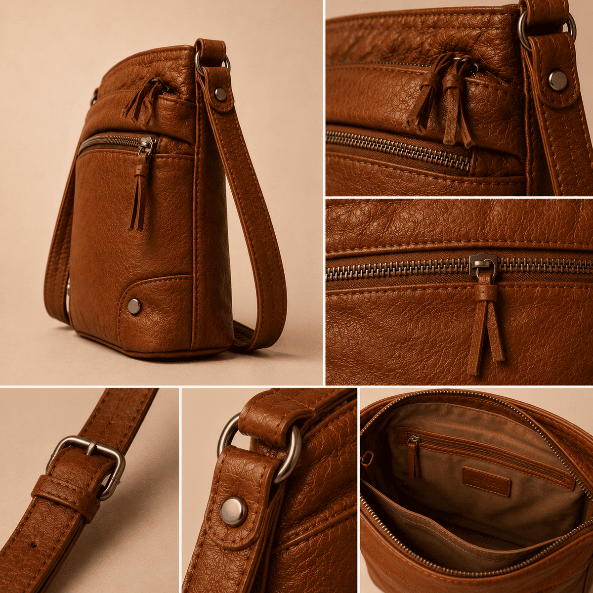 Arabella™ | Signature Leather Handbag