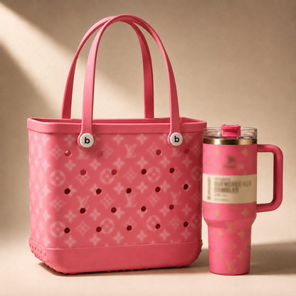 Premium Waterproof Tote Bag + FREE 40oz Tumbler