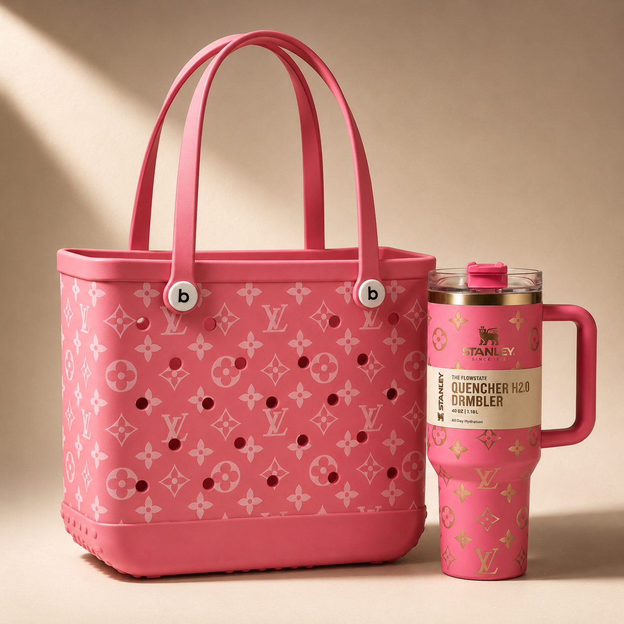 Premium Waterproof Tote Bag + FREE 40oz Tumbler