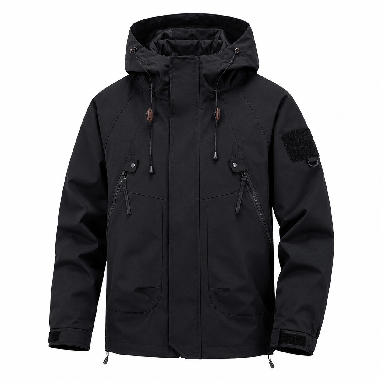 ShadowPeak Men's Waterproof Hooded Outdoor Jacket