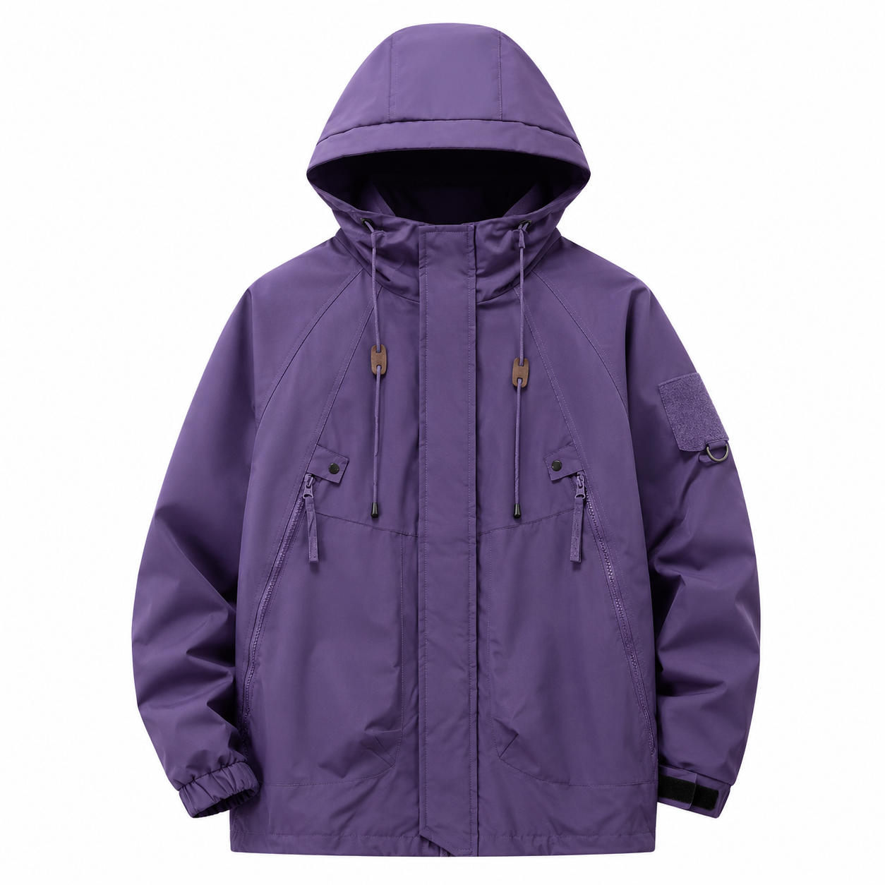 ShadowPeak Men's Waterproof Hooded Outdoor Jacket