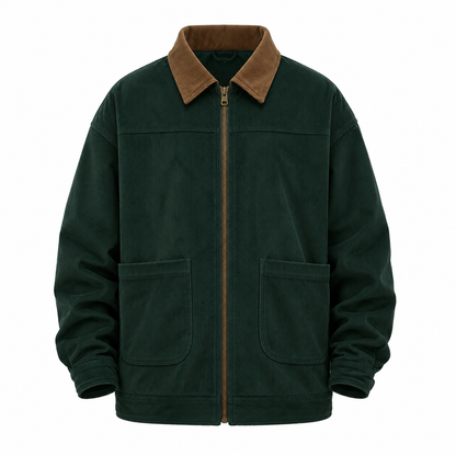 Oakridge Men's Corduroy Zip Jacket
