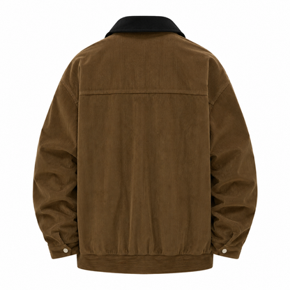 Oakridge Men's Corduroy Zip Jacket