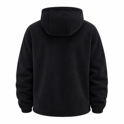 Nordic Peak Men's Sherpa-Lined Fleece Hoodie