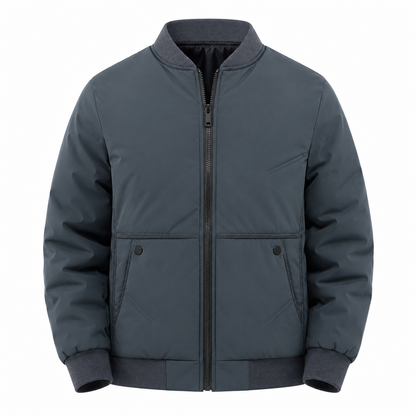 Obsidian Men's Padded Bomber Jacket