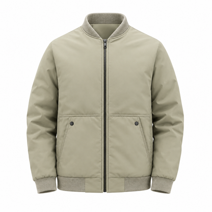 Obsidian Men's Padded Bomber Jacket