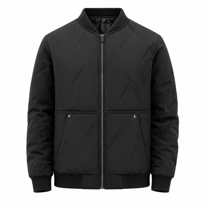 Obsidian Men's Padded Bomber Jacket